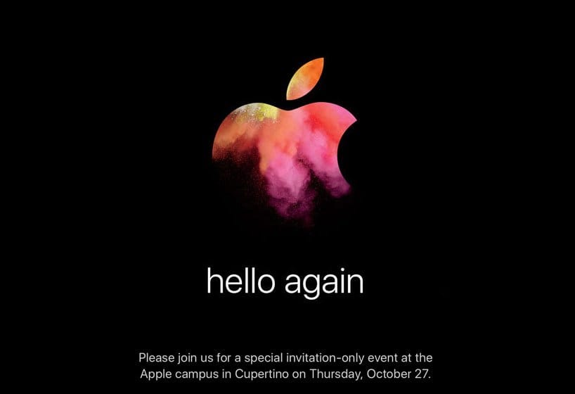 EVENTO “HELLO AGAIN” 27-10-16