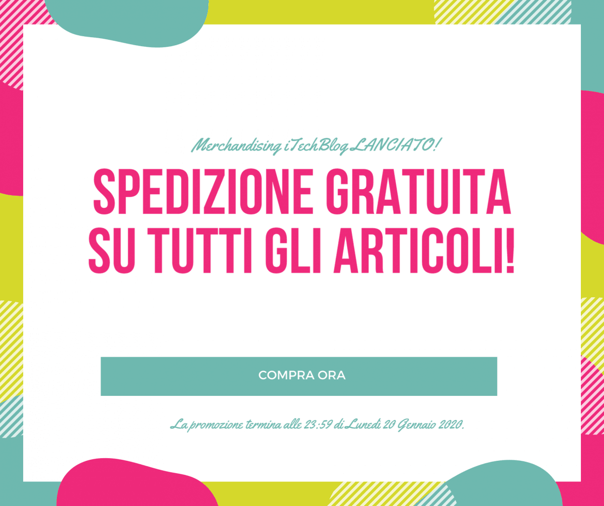 iTechBlog Merchandising: Ora disponibile.
